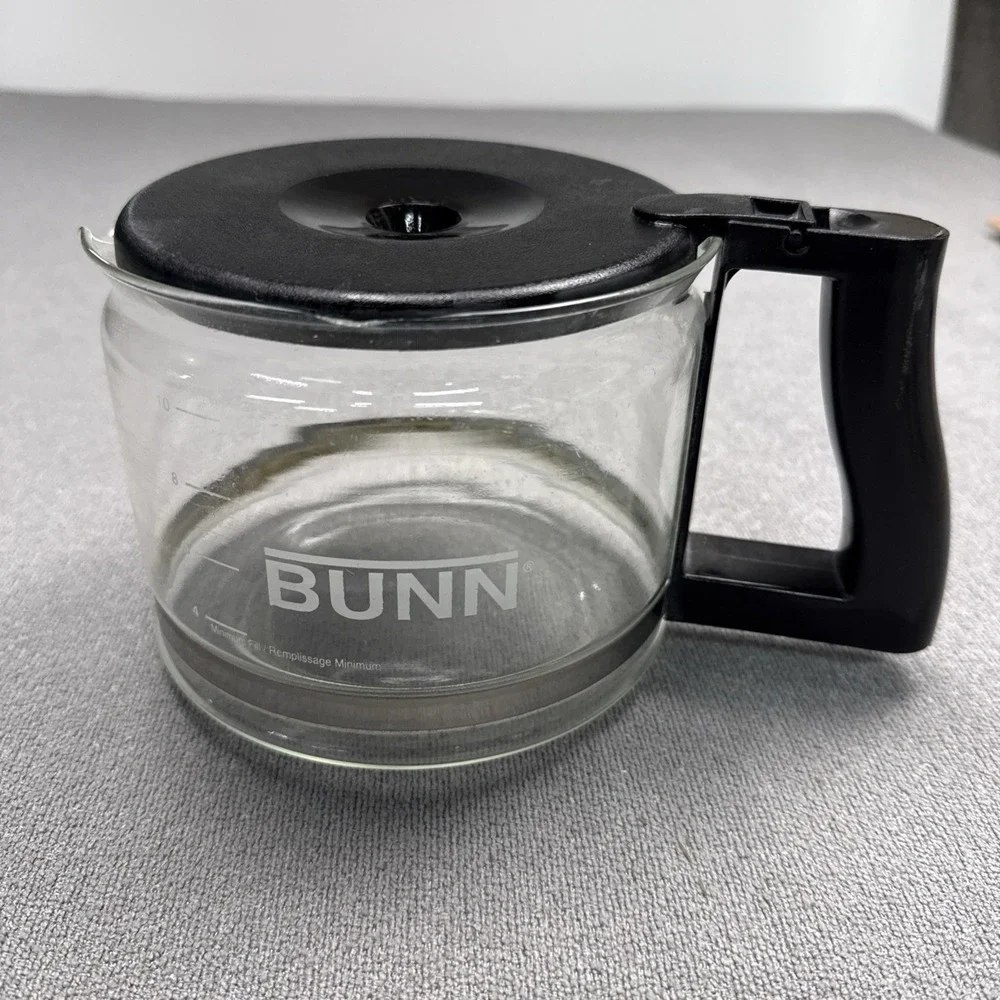 Bunn Coffee Maker 10 Cup Black Carafe Replacement Decanter Pot Glass and Lid